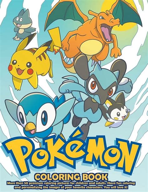 official pokemon coloring book