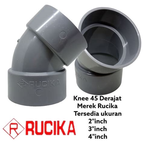 Jual RUCIKA D KENI 45 DERAJAT ELBOW SAMBUNGAN PIPA KNEE 45DERAJAT 2