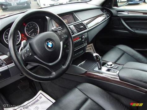 Black Nevada Leather Interior 2009 Bmw X6 Xdrive35i Photo 67325410