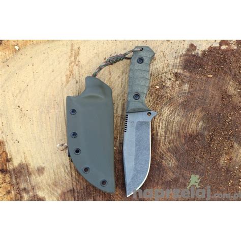 Nóż survivalowy Black Hammer Custom Knives Military Micarta