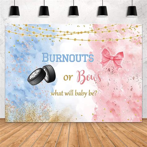 Mehofond 7x5ft Burnouts Or Bows Backdrop Bows Or Burnouts