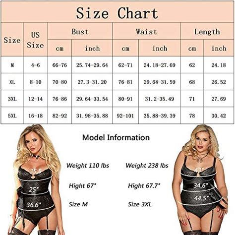 Ohyeahlady Women Plus Size Teddy Lingerie With Garter Belt Lace