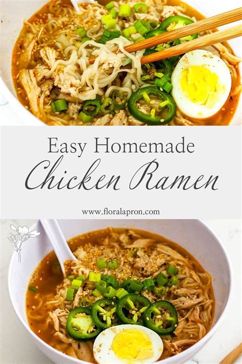 Easy Homemade Chicken Ramen Artofit