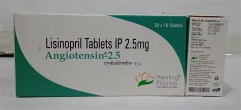 Angiotensin Lisinopril Tablets Ip Mg At Rs Stripe