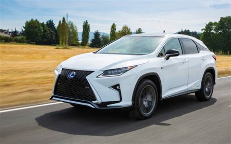 Comparison Lexus Rx 350 F Sport 2018 Vs Lexus Rx 450h F Sport 2018 Suv Drive