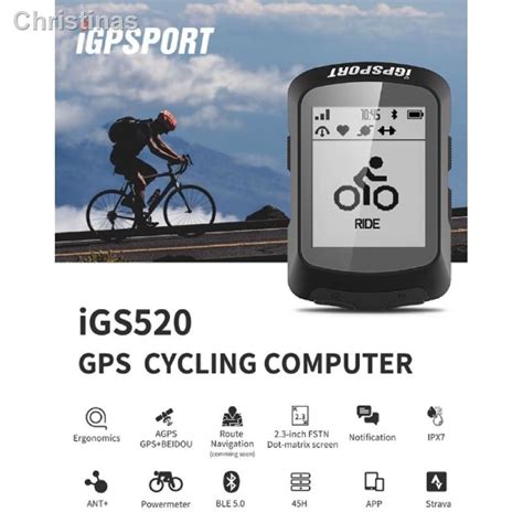 ราคาตำสด ไมลจกรยาน IGPSPORT IGS520 GPS CYCLING COMPUTER IGPS 520