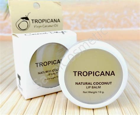 Бальзам для губ Tropicana Oil Natural Coconut Lip Balm