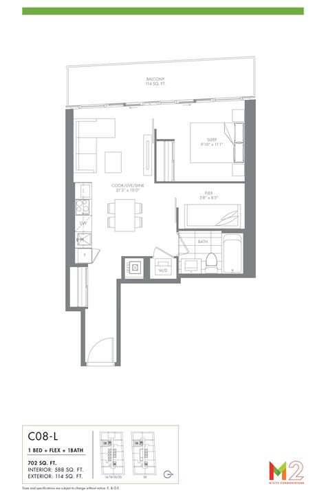 M City Condos Phase 2 Floor Plans Prices Availability Talkcondo