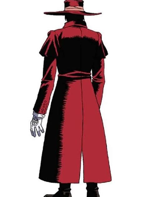 Alucard Hellsing Halloween Red Costume Coat