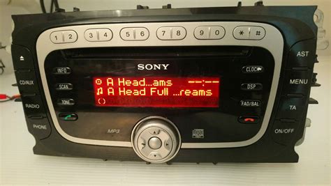 Radio Ford Cd Sony Mondeo Mk Focus Ii C Max S Max