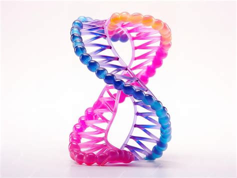 Premium Photo | DNA Helix Unraveling Science and Identity Isolated on
