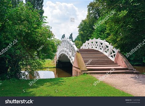 Stone Bridge Over The Stream Stock Photo 112472948 Shutterstock