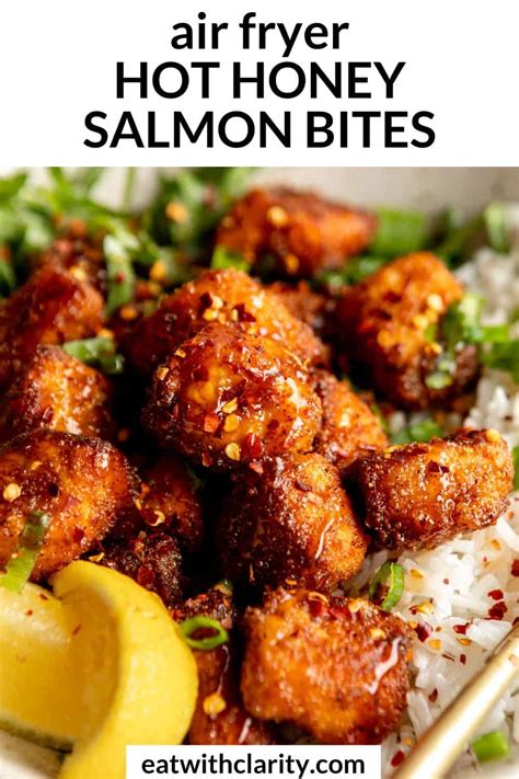 Hot Honey Salmon Bites Eat With Clarity