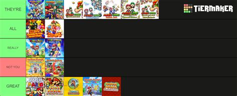 Mario RPGs As Of 2023 2024 Tier List Community Rankings TierMaker