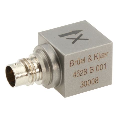 B K Type B Triax Accelerometer Mv G W Teds Durham Instruments