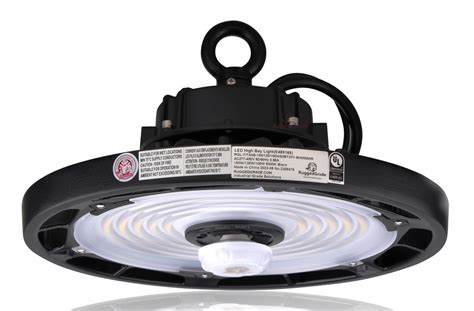 277 480V 150 Watt Titan 5 Series LED High Bay UFO Light With Motion