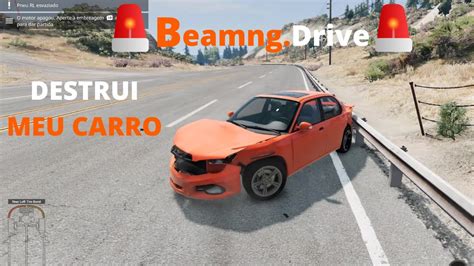 Mods De Corridas Destrui Meu Carro Corrida Pela Cidade Beamng