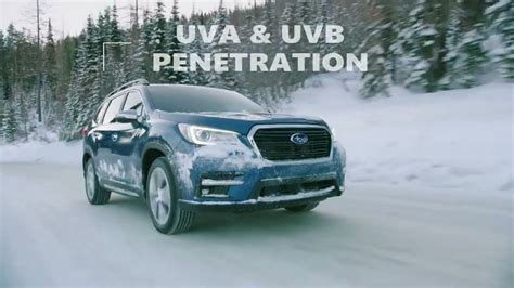 Subaru Knowledge Base Uva And Uvb Transmittal Ratings Through The Gen 1 Subaru Ascent Glass Youtube