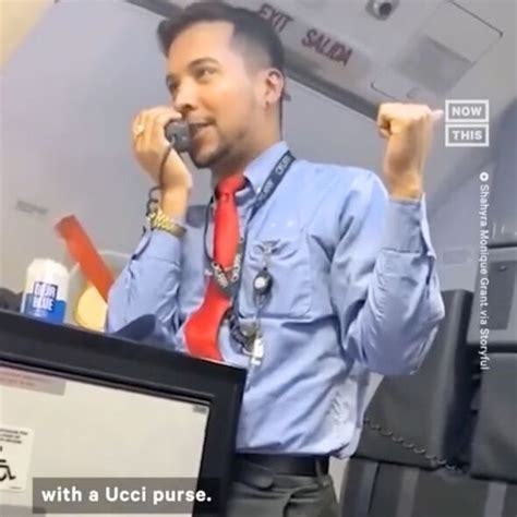 Sassy flight attendant's funny announcement leaves travelers in fits of ...