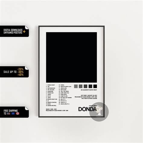 Kanye West Donda Album Cover Poster Create Your Own - Etsy Finland