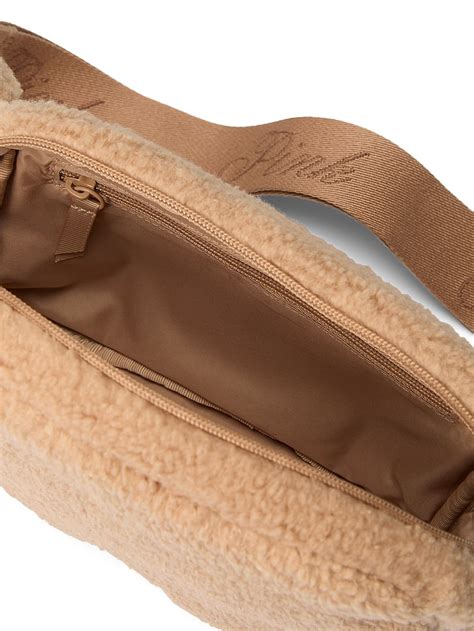 Buy Plush Teddy Belt Bag Harlow Nude Order Bags Online PINK