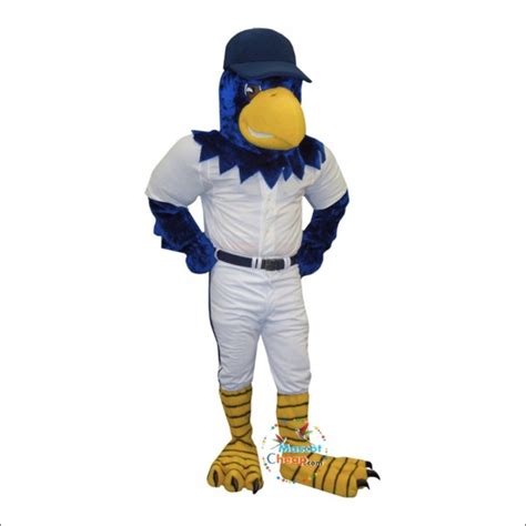 Handsome Power River Hawk Mascot Costume Rational Price