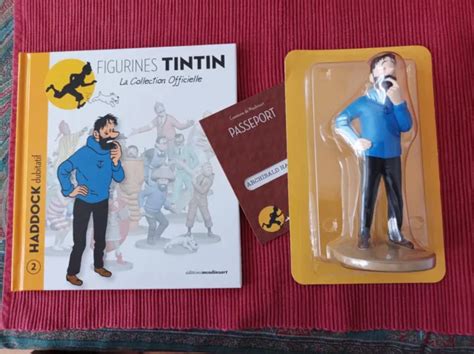 FIGURINE TINTIN LA Collection Officielle N2 Capitaine Haddock