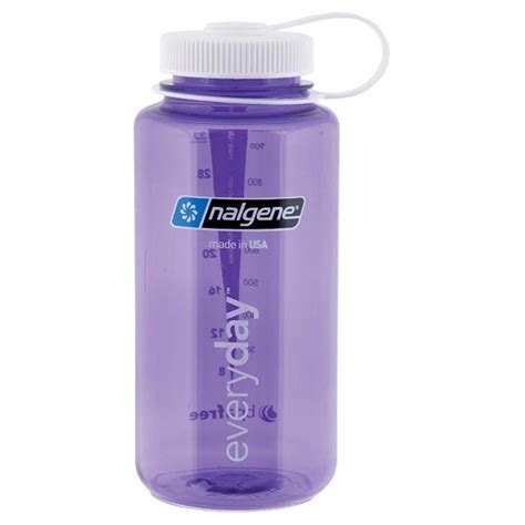 Nalgene 32oz Wide Mouth Tritan Water Bottle With White Lid 341827