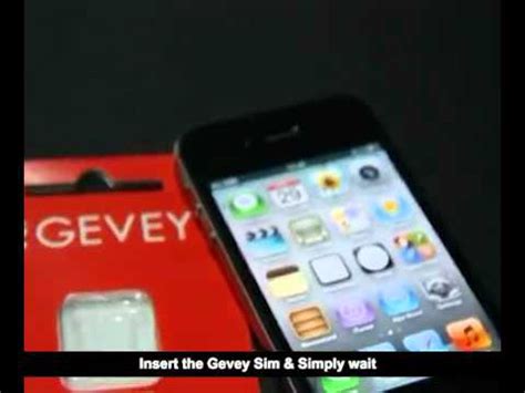 Gevey Ultra S IOS 5 0 1 IPhone 4S Unlock YouTube