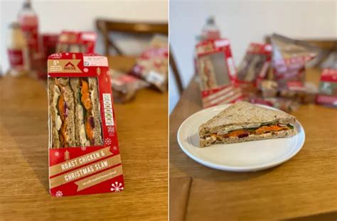 I Tried The New M S Christmas Sandwich Range And One Item Left Me