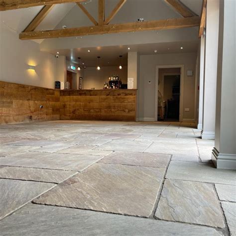 beautiful transformation  flagstone flooring  cheltenham