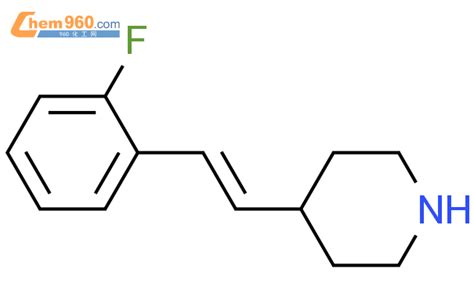 351410 82 7 Piperidine 4 1E 2 2 fluorophenyl ethenyl 化学式结构式分子式