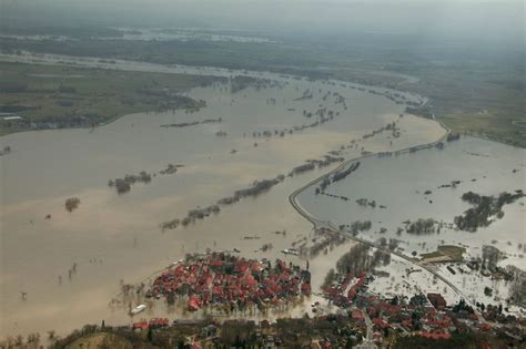 Hitzacker Aus Der Vogelperspektive Jahrhundert Hochwasser