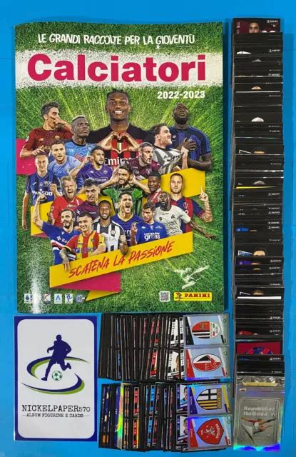 PANINI FOOTBALLERS FIGURES 2022 23 2023 Album Complete Set 667