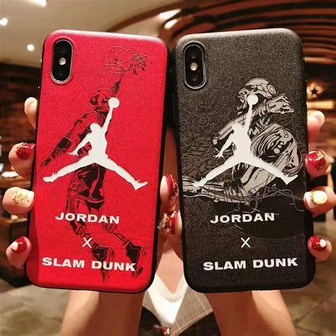 Cool Jordan Designer Phone Cases For Iphone Xs Max X Xr Xs Case Tpu Fashion For Iphone 8 7 6 6s