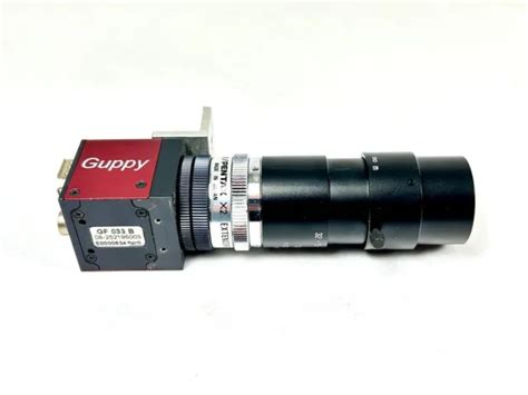 Allied Guppy Gf B Industrial Ccd Camera With Tamron Lens