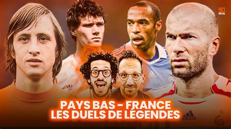 Zidane vs Cruyff Henry vs Van Basten Nos duels de légendes de