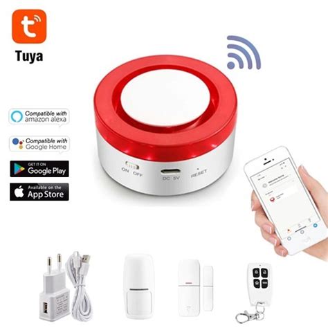 TUYA H1 433mhz Wireless WiFi Anti-Theft Home/Office Alarm System