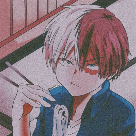 Shoto Todoroki Iconฅ•ﻌ•ฅ Aesthetic Anime Anime Aesthetic