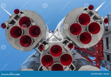 Old space rocket engine. stock photo. Image of engineering - 64561828