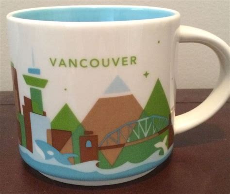 You Are Here – Vancouver – Starbucks Mugs