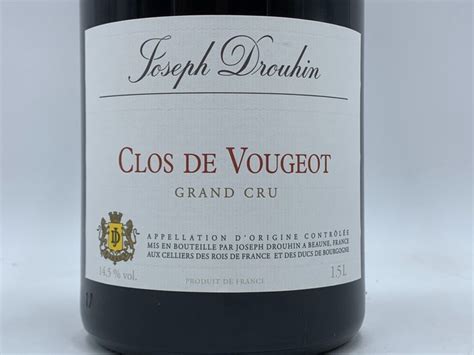 2018 Joseph Drouhin Clos Vougeot Grand Cru 1 Magnum 1 5L Catawiki