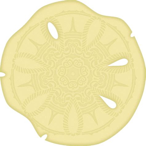 Sand Dollar Skeleton - Openclipart