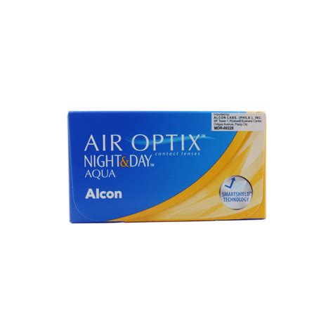 Air Optix Night & Day Monthly Clear Soft/Bandage Contact Lenses | 3 pa ...