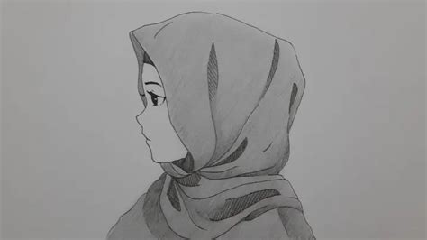 Cara Menggambar Anime Berhijab 52 Koleksi Gambar