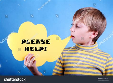 311 Kid Saying Please Images, Stock Photos & Vectors | Shutterstock