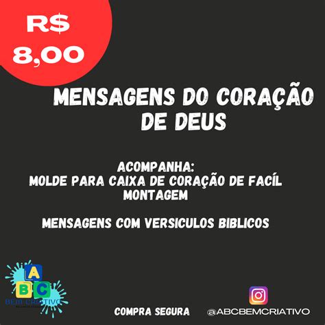 MENSAGENS DO CORAÇÃO DE DEUS Fabiana Sant Ana Hotmart