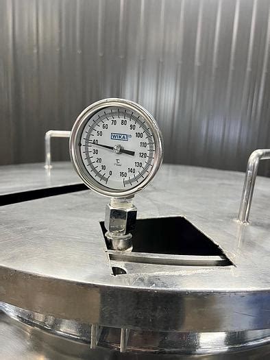 Used USED 75 GALLON JACKETED TANK 304 STAINLESS STEEL For Sale At