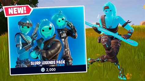 New Slurp Legends Pack Gameplay In Fortnite Youtube