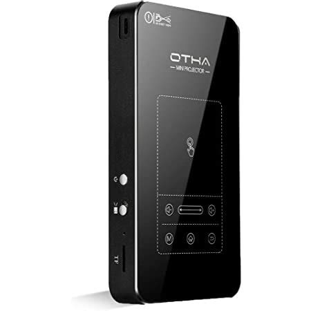 OTHA Mini Projecteur Portable Pico Projecteur WiFi Bluetooth Soutien